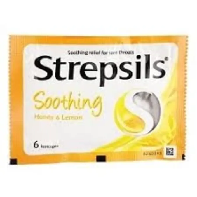 Strepsils Honey & Lemon 6 Pieces